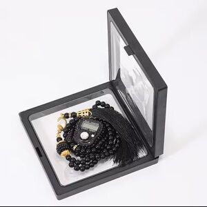 Purple Tasbih prayer Set with electric counter